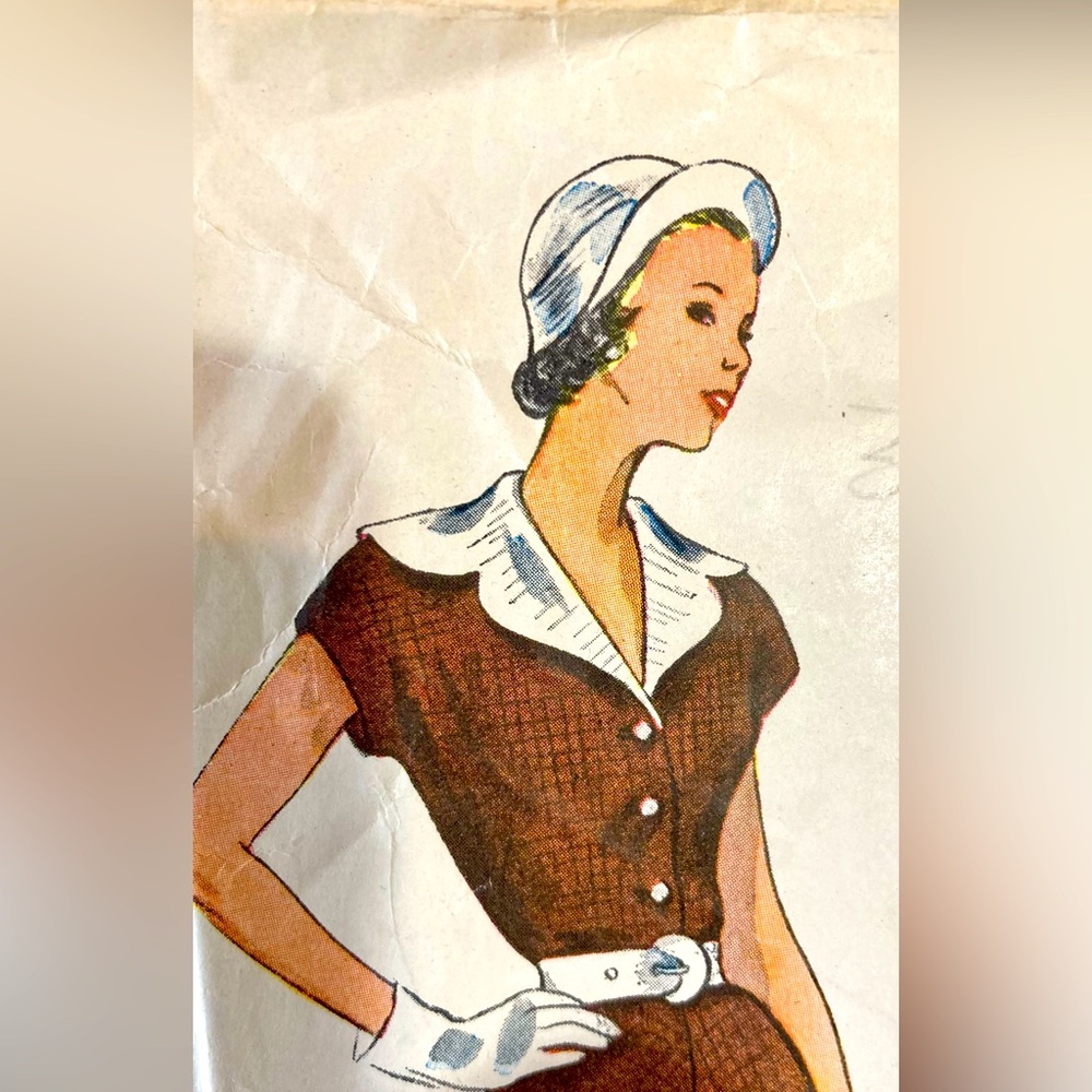 Vintage Simplicity 1949 Misses' Dress Pattern